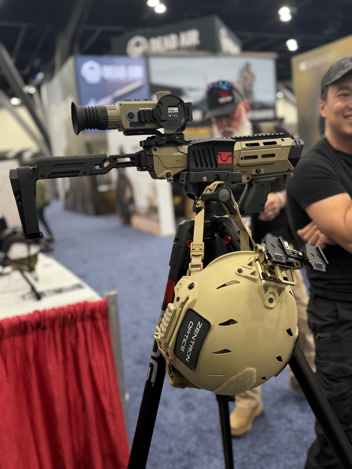 Hands-on Zentron thermal setup during NRA 2026
