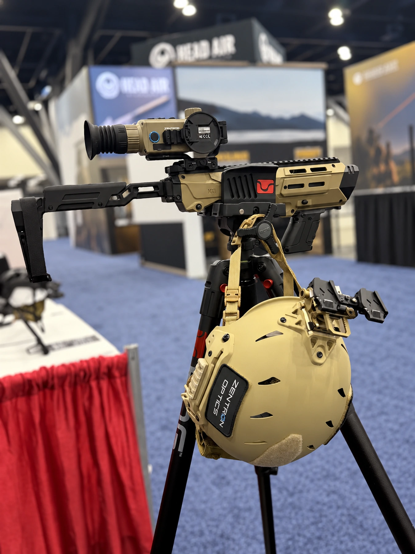 Hands-on Zentron thermal setup during NRA 2026