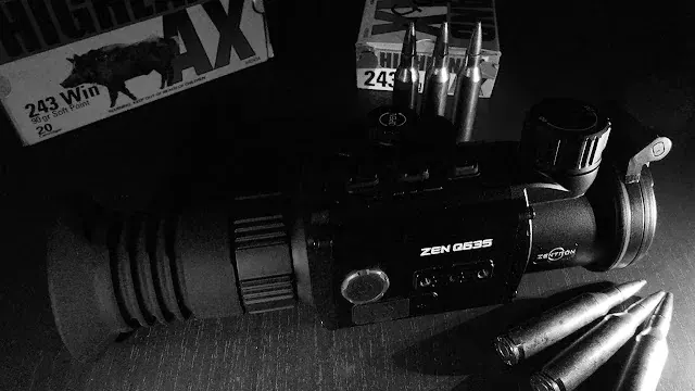 Zentron Technology ZentronOutdoors ZEN Q635 Thermal Imaging Rifle Scope WOW!