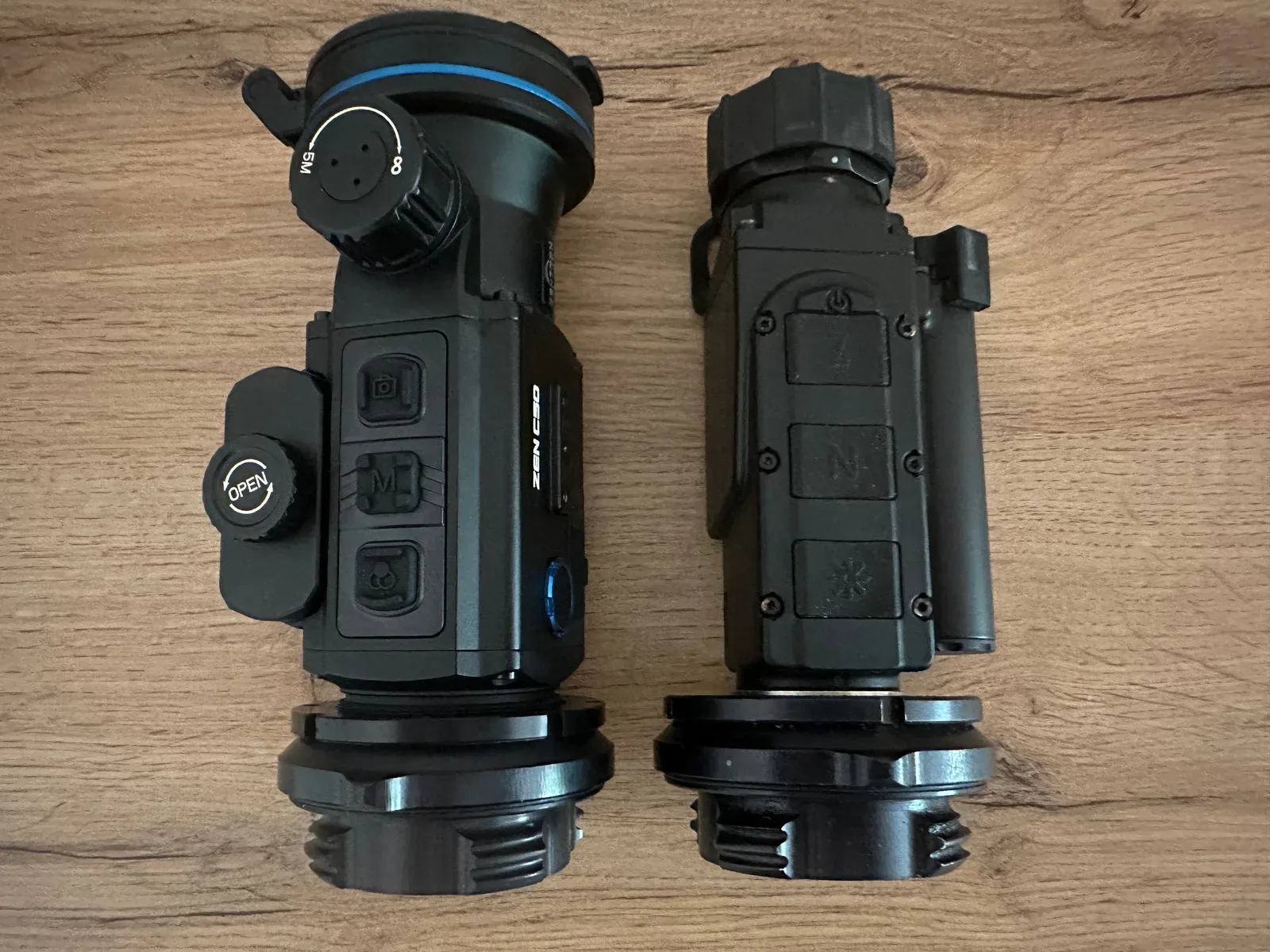 Größenvergleich des C50 mit dem Viper 35